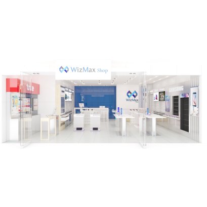 ออกแบบร้านมือถือ Wizmax Central ฟิวเจอร์ปาร์ค รังสิต 